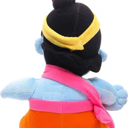 aurelio marco Supersoft Lord Krishna soft Toy with Matki - 31 cm image 4
