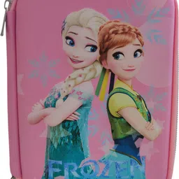 prezzie villa Pack of 1 Frozen Princess Doll Random Color Pencil Case Frozen Art EVA Pencil Box-picture-25