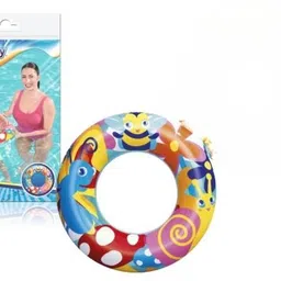 intelligent Hawaii Bees Inflatable(IND*9512) Float 56cm Inflatable Swimming Safety Tube-picture-34