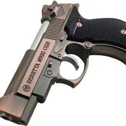 octa fashion LLT01 Beretta Gun Design Pocket Size Lighter With Adjustable Flame Feature Pocket Lighter image 1