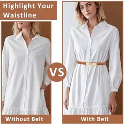 kgbtreads Women Brown Artificial Leather Belt image 3