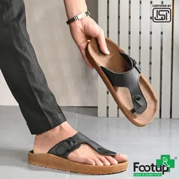 footup NewlyLaunch|Lightweight|Comfortable|Breathable|All SeasonWear Slippers Men Slippers-picture-11