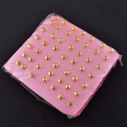 sherly fashion Surgical Gold Plated Piercing Studs Steel Stud Earring Alloy Stud Earring image 2