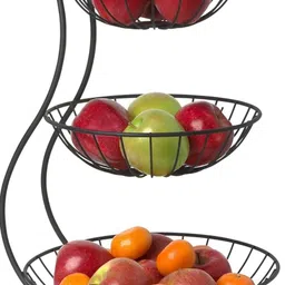 dhddecor FRUITBASKET001 Iron Fruit & Vegetable Basket image 1