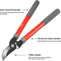 pozara DP190 Professional Orchard and Landscape Tree Lopper Handle for Effortless Pruning 2-Inch Cutting Capacity Bypass Loppe Bypass Lopper image 2