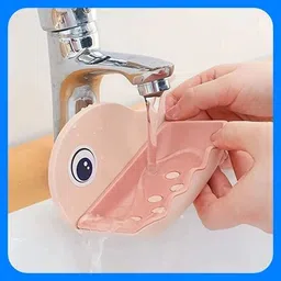 vrdh Fish Shape Cute Adhesive Waterproof Wall Mounted Soap Dish(PACK OF 4) 1.574 image 1