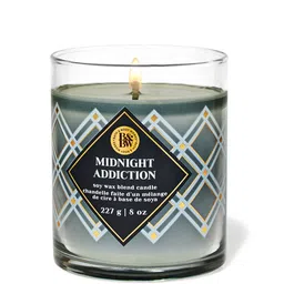 Bath & Body Works Midnight Addiction Single Wick Scented Candle - 227g-picture-34