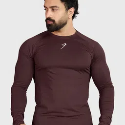 FUAARK Men Anti Odour Solid Round Neck T-shirt-picture-41