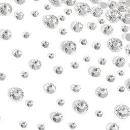 Ekinsu Set Of 12 Stone Grid Nail Art Accessories image 2