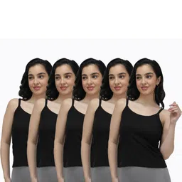 AMUL COMFY Non Padded Cotton Camisoles image 5