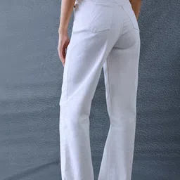 VOLTEDGE Women Comfort Straight Fit High-Rise Stretchable Jeans image 2