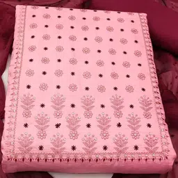 Rangtulika Ethnics Embroidered Unstitched Dress Material image 3