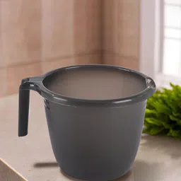 Kuber Industries Black 8 Pieces Lightweight Mugs 1 L Each image 5