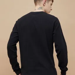 Fame Forever by Lifestyle Men Striped Raw Edge T-shirt image 2