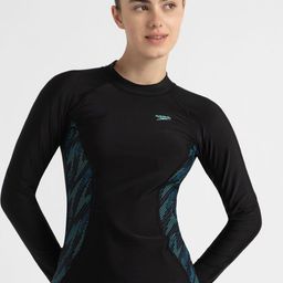 Speedo Endurance10 Hyperboom Splice Printed Long Sleeve Suntop-picture-26