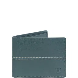 HIROSHI Men Leather Two Fold Wallet image 1
