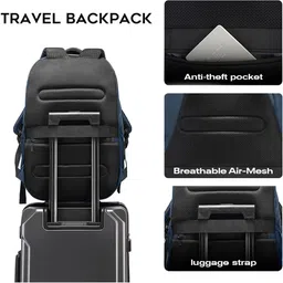 NORDIA Men Backpack with Anti-Theft image 2