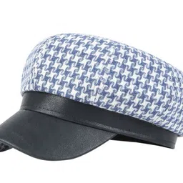 iSWEVEN Unisex Printed Cotton Ascot Cap image 2