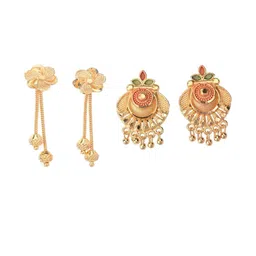 Beadworks Contemporary Drop Earrings-picture-24