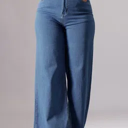 Miss Chase A+ Women Wide Leg High-Rise Stretchable Jeans-image-87