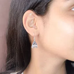 INARI SHINES Triangular Jhumkas Earrings image 4