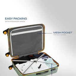 Safari Defender Textured Hard Sided Trolley Bag image 5