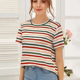 KERI PERRY Striped Top image 4