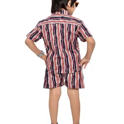 BAESD Boys Printed Shirt with Shorts image 5