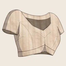 Moda Rapido Ethnic Motifs Linen Blend Block Print Saree image 5