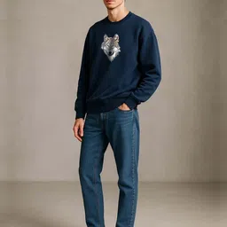 Organic Chics Men Printed Sweatshirt image 5