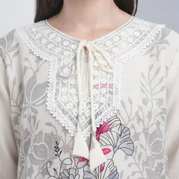 Belfry Floral Printed Tunic With Palazzo Co-Ords image 3