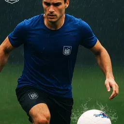 UG SPORTS Ultimate Moulded Football With Air Needle image 5