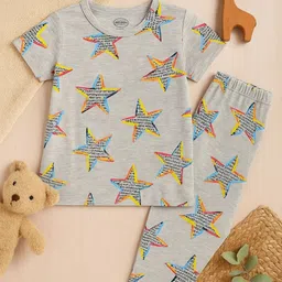 Camey Unisex Kids Printed Night suit image 2