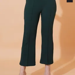 Kushi Flyer Women Pack Of 2 Wide Leg Trousers-image-38