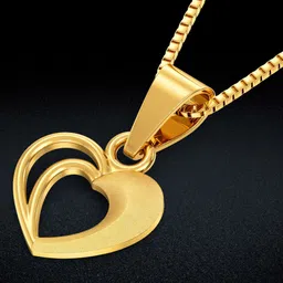 Joyalukkas 22KT Gold Pure Love Heart Symbol Pendant - 1 g-picture-20