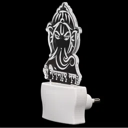 1ST TIME Red & Green Acrylic Traditional Abstract Shaped Shaped Wall Lamp image 2