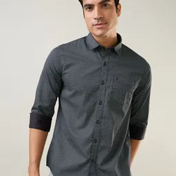 TIM PARIS Men Classic Printed Casual Shirt-picture-20