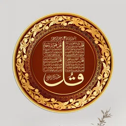 Livin'luxe Brown MDF Religious Wall Paintings-picture-20