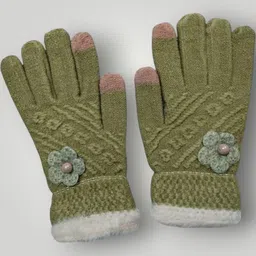 sap collection Solid Winter Women Gloves-picture-27