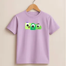 KIDAROO Kids Pure cotton Alian Print Casual T-shirt-picture-46