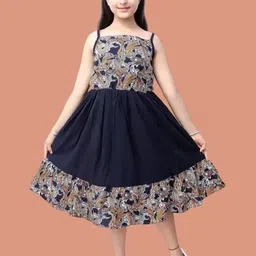 LIME N LEMON Girls Black Dresses-picture-54