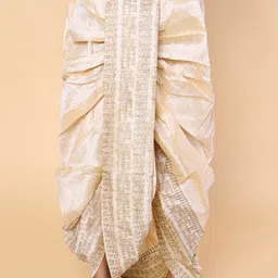 W & G Men Ethnic Motifs Printed Relax Fit Dhoti image 5