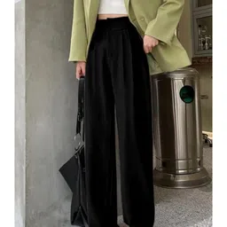 BROADSTAR Women Pleated Korean Pants-picture-13