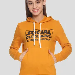 Campus Sutra Women Printed Hooded Sweatshirt-picture-26