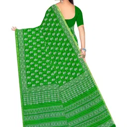 RJ CREATION Ethnic Motifs Pure Cotton Banarasi Saree image 2