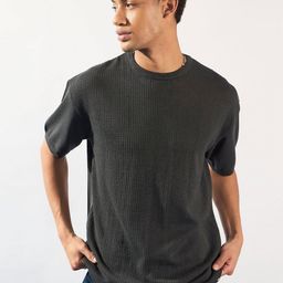 DENNISON Men Oversized Round Neck Knitted T-Shirt-picture-46