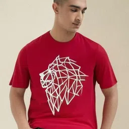 Moda Rapido Men Graphic Printed Round Neck Cotton Oversized T-shirt-picture-33