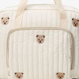 CORSICA Women Textured Structured Embroidered Satchel Bag image 4