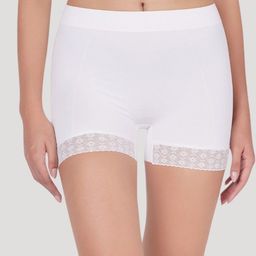 PLUMBURY Seamless Mid Rise Boyshort Briefs PL-B/S-H1288 - WH - S-picture-24