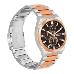 CARLOS PHILIP Men Dial & Stainless Steel Straps Analogue Chronograph Watch Orbit-3864-6 image 5